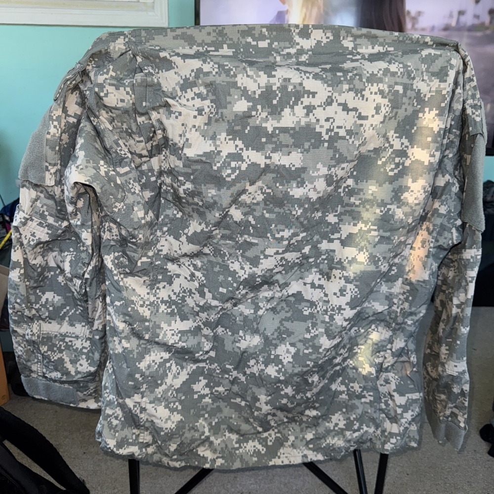 US ARMY Military Digital Camo Large-Regular-Coat Jacket 8415-01-519-8599 NWOT - Picture 11 of 12